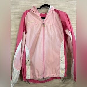 Columbia Women's Pink and White Jacket